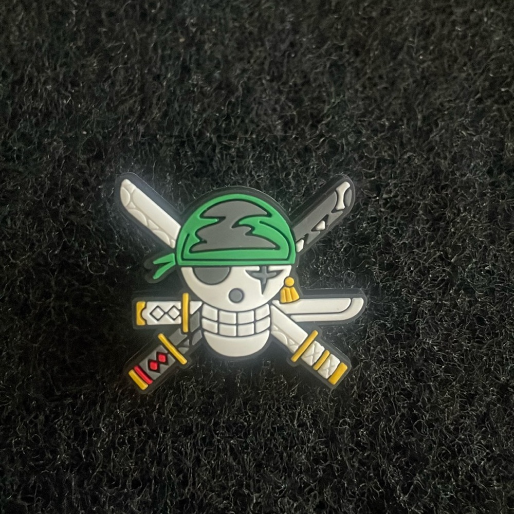 Zorro Jolly Roger CROCS shoe charm jibbitz